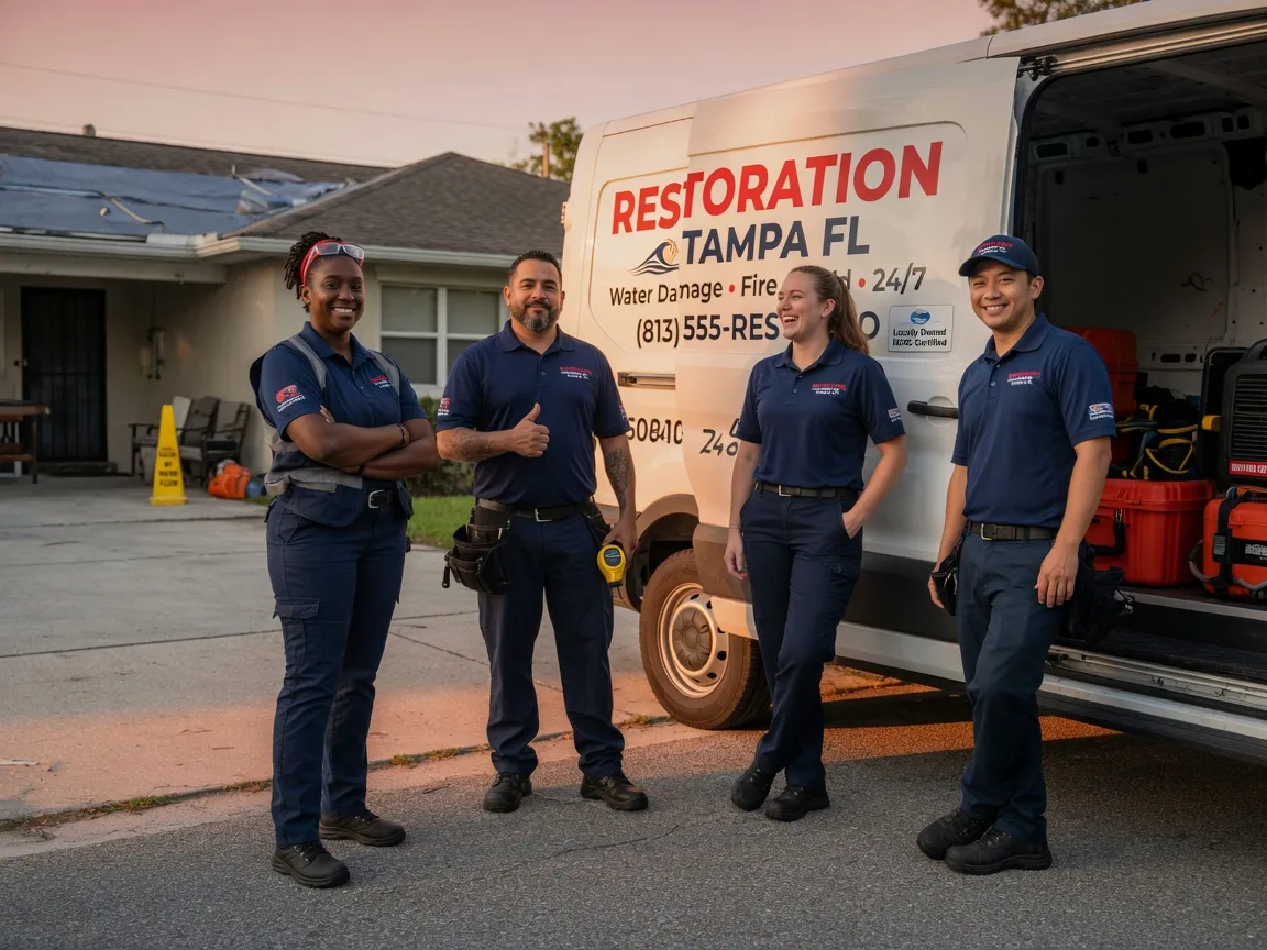 Water Damage Restoration company in Blackwater, VA